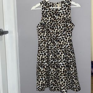 Forever 21 leopard dress
